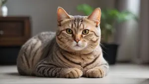 British Shorthair and Bengal Mixed Breed Cat thumbnail