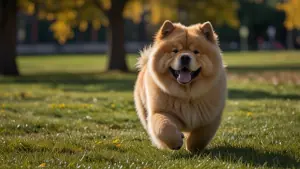 Chow Chow in a Sunny Park thumbnail