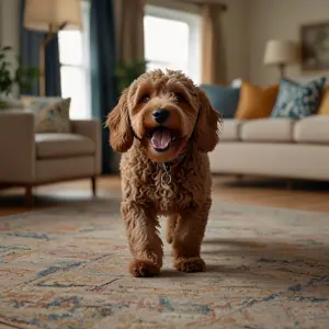 Cockapoo in a Living Room thumbnail